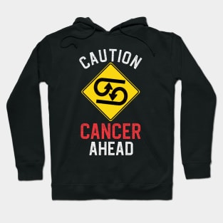 Funny Zodiac Horoscope Cancer Road Sign Traffic Signal Hoodie